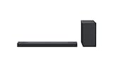 LG DSC9S 3.1.3 Soundbar (400W) mit kabellosem Subwoofer (Dolby Atmos, HDMI, Bluetooth), Schwarz [Modelljahr 2023]