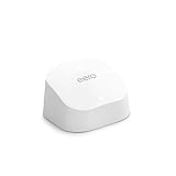 Amazon eero 6 Mesh-WLAN-Signalverstärker | 500-Mbit/s-Ethernet | Bis zu 140 m² Abdeckung | Für Verbindungen mit über 75 Geräten | Zur Erweiterung des bestehenden eero-Netzwerks | Einzelpack | 2021