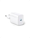 30W USB-C Ladegerät, Anker 312 USB-C Netzteil, Kompaktes High-Speed Schnellladegerät für iPhone 15/14/13 Serie, Samsung S23, MacBook Air, Pixelbook, iPad Pro und weitere (ohne Ladekabel)