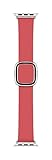 Apple Watch (40mm) Modernes Lederarmband, Pfingstrosenpink - Large