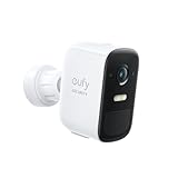 eufy Security eufyCam 2C Pro, Überwachungskamera aussen, 2K Auflösung, 180 Tage Akku, Kompatibel mit HomeKit und Solar Panel, IP67, benötigt HomeBase 2, Gebührenfreie Nutzung