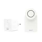 Nuki Combo 3.0 (Smart Lock + Bridge), elektronisches Türschloss, smartes , sperren via Bluetooth, einfach nachrüstbar, Amazon Alexa, Apple HomeKit, Google , Home