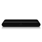 Sonos Ray, Soundbar, 4 digitale Class-D-Verstärker, Trueplay, Night Sound, Dolby Digital, Touch-Steuerung, optischer Anschluss - Schwarz.