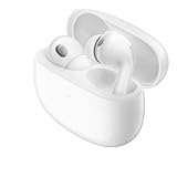 Xiaomi Buds 3T Pro DE Bluetooth In-Ear Kopfhöhrer (Aktive Auto Geräuschunterdrückung, Transparenzmodus, Premium Surround Sound, bis zu 24 Std Akkulaufzeit mit Wireless Charging Ladecase, IP55) weiß