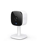 eufy Security Indoor Cam C120, 2K Plug-In Überwachungskamera für Innenbereiche, WLAN, Personenerkennung, IP Kamera, Sprachassistent, Bewegungssensor, Nachtvision, HomeBase nicht kompatibel