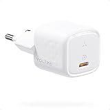 VOLTME USB C Ladegerät 30W Weiß V-Dynamic, Schnellladegerät USB C kompatibel mit iPhone 14/14 Plus/14 Pro/14 Pro Max/13/pixel 6/5, Typ C USB C Netzteil, Steckernetzteil Adapter Schnellladegerät USB C