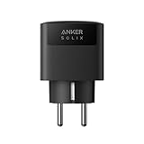 Anker SOLIX Smart Plug für Balkonkraftwerk, Solarbank 2 Serie, WLAN, Bluetooth, Präzise Stromlasterkennung, Spart Stromkosten, Plug&Play, App, Fernbedienung, 2500W Max Last, Solarenergie zuhause