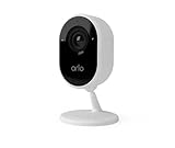 Arlo Indoor Überwachungskamera Innen, 1080p, 2-Wege-Audio, Bewegungsmelder, Haustier Monitor, Kabelgebunden, mit kostenlosem Arlo Secure Plan Testzeitraum, VMC2040