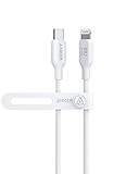 Anker USB-C auf Lightning Kabel, 541 Kabel (Aurora, 90cm), MFi zertifiziert, Bio Schnellladekabel für iPhone 14 14 Pro 14 Pro Max 13 13 Pro 12 11 X XS XR 8 Plus (Ohne Netzteil)