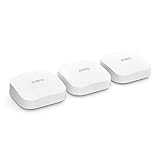 Amazon eero Pro 6E Mesh-WLAN-Router | 2,5-Gbit/s-Ethernet | Bis zu 560 m² Abdeckung | Für Verbindungen mit über 100 Geräten | Ideal für Streaming, Arbeit und Gaming | Dreierpack | 2022