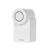 Nuki Smart Lock (4. Generation), smartes Türschloss mit Matter für schlüssellosen Zutritt ohne Umbau, elektronisches Türschloss macht das Smartphone zum Schlüssel, weiß