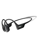 SHOKZ OpenRun Pro Mini Knochenschall Kopfhörer, Open-Ear Sport Bluetooth Kopfhörer mit Noise-Cancelling Mikrofon, IP55 wasserdichte kabellose Ohrhörer zum Laufen, 10 Std Spielzeit, mit Sport-Stirnband