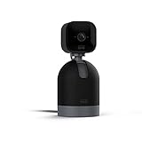 Blink Mini Pan-Tilt Camera | Bewegliche Plug-in-Überwachungskamera für den Innenbereich, Zwei-Wege-Audio, HD-Video, Bewegungserfassung, Funktioniert mit Alexa (schwarz)