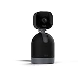 Blink Mini Pan-Tilt Camera | Bewegliche Plug-in-Überwachungskamera für den Innenbereich, Zwei-Wege-Audio, HD-Video, Bewegungserfassung, Funktioniert mit Alexa (schwarz)