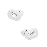 JBL Tune 130 NC TWS – Wasserfeste, True-Wireless In-Ear-Kopfhörer mit Noise-Cancelling in Weiß – Mit bis zu 40 Stunden Musikwiedergabe