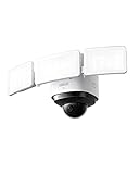 eufy Security Floodlight Cam 2 Pro Überwachungskamera mit Scheinwerfer, 360-Grad Schwenk- und Neigefunktion, 2K Full HD, Smarte Beleuchtung, Wetterfest, K.I. Technologie, Gebührenfreie Nutzung