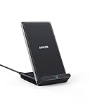 Anker 313 Induktive Ladeständer, Qi-Zertifiziert, Geeignet für iPhone 14/14 Pro / 14 Pro Max,SE (2020), 13/13 Mini / 13 Pro / 13 Pro Max, XR,10W Schnellladefunktion für Galaxy S22 (Ohne Netzteil)