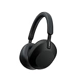 Sony WH-1000XM5 kabellose Bluetooth Noise Cancelling Kopfhörer (30h Akku, Touch Sensor, Headphones Connect App, Schnellladefunktion, optimiert für Amazon Alexa, Headset mit Mikrofon) Schwarz