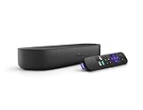 Roku Streambar | 4K/HDR Streaming Media Player und Soundbar in einem | Funktioniert nur in Deutschland | Bluetooth | mit Fernseher, Schwarz