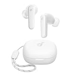 soundcore by Anker P20i Kabellose Bluetooth Kopfhörer in-Ear, 10mm Treiber, Bluetooth 5.3, Anpassbarer EQ, 30 Std. Spielzeit, IPX5 wasserfest, 2 Mikros mit KI, einzeln verwendbar (Weiß)