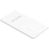 Chipolo Card - 1 Pack - Brieftaschenfinder, Bluetooth Tracker für Brieftasche, Kostenlose Premium-Funktionen, Funktioniert mit Chipolo App (iOS und Android kompatibel) WEIß