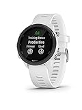 Garmin Forerunner 245 Music – 20 mm, GPS-Laufuhr mit Offline Musikwiedergabe, Trainingsplänen und speziellen Lauffunktionen. 1,2“ (3 cm) Farbdisplay,Akkulaufzeit bis zu 7 Tage, Weiß (Generalüberholt)