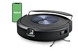 iRobot Roomba Combo j7 (c7156) Saug- und Wischroboter mit Objekterkennung/-meidung, Kartierung, 4-Stufen-Reinigung, gezielte Raum- oder Bereichsreinigung, Sprachassistent kompatibel, Farbe: Navy Blue