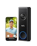 eufy Video Türklingel mit Kamera C31, 2K FHD, Nachtsicht, Schnellwechsel-Akku/Kabel, Leichte Montage, Videoanrufe, 24/7 Aufnahme, Mensch- & Bewegungserkennung, HomeBase 3 Kompatibel, Ohne ABO-Kosten