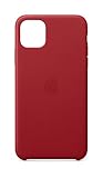 Apple Leder Case (für iPhone 11 Pro Max) - (Product) RED - 6.5 Zoll