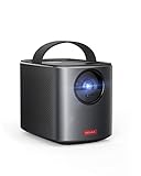 NEBULA Mars II Pro von Anker, Tragbarer kompakter Beamer 500 ANSI Lumen, 720p Bildqualität, Mini Beamer mit 30-150 Zoll, Filmprojektor, ideal für zu Hause, erstklassiges Home Entertainment