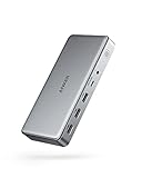 Anker 563 USB-C Docking Station (10-in-1), Dreifacher Display Docking Adapter, Dual HDMI & DisplayPort, für Windows Laptops, MacBook Pro 13/16 inch, MacBook Air 2020 und höher