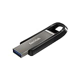 SanDisk Extreme GO USB 3.2 Flash-Laufwerk 128 GB (Highspeed USB, Lese- und Schreibgeschwindigkeit 400 MB/s und 180 MB/s, SecureAccess, RescuePRO Deluxe)