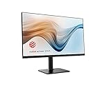 MSI Modern MD272QPDE 27 Zoll Business Monitor, WQHD (2560x1440), 75 Hz, IPS Panel, USB-C 65 W, Schwarz