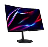 Acer Nitro XZ320QX Gaming Monitor 31,5 Zoll (80 cm Bildschirm) Full HD, 240Hz, 1ms (VRB), 2xHDMI 2.0, DP 1.2, höhenverstellbar, FreeSync Premium, AdaptiveSync (DP), HDMI VRR, Schwarz