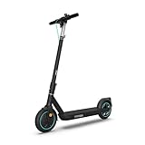 Odys Pax Faltbarer E-Scooter mit Straßenzulassung & Appanbindung (max 20 km/h, bis zu 30km Reichweite & bis max 115kg Gesamtgewicht, 9' Luftreifen, duales Bremssystem, IP55, LED-Farbdisplay)