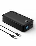 Anker Portable Charger, 347 Powerbank (PowerCore 40K), 40000mAh Akku mit USB-C Ladeport, Kompatibel mit MacBook, iPhone 13 / Pro/Pro Max/Mini, Samsung Galaxy, iPad, AirPods, Schwarz