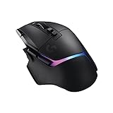 Logitech G502 X PLUS LIGHTSPEED Kabellose RGB-Gaming-Maus - Optische Maus mit LIGHTFORCE Hybridschaltern, LIGHTSYNC RGB, HERO 25K Gaming-Sensor, Kompatibel mit PC - macOS/Windows - Schwarz