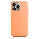 Apple iPhone 15 Pro Max Silikon Case mit MagSafe – Sorbet Orange ​​​​​​​
