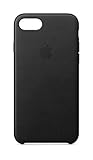 Apple Leder Case (iPhone 8 / iPhone 7) - Schwarz