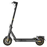 Segway-Ninebot MAX G2 D, E Scooter mit Straßenzulassung für Erwachsene, max. 20 km/h Geschwindigkeit, 70 km Reichweite, Lange Reichweite (2023 Version), grau