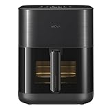 Dreame Mova AeroChef™ FD10 Pro Heißluftfritteuse, Schnelles Knuspriges Garen, ölfreie Fritteuse, 6Liter Heißluftfritteuse, Warmluftzirkulation, Duales Heizsystem, 50 °C–230 °C, 11 Voreingestellte Modi