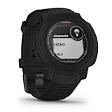 Garmin Instinct 2 Solar Tactical – robuste GPS-Smartwatch mit unendlicher Akkulaufzeit im Smartwatch-Modus, taktische Funktionen, über 40 Sport-Apps, Notifications und Garmin Pay