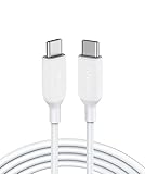 Anker PowerLine III USB C Kabel, Ladekabel,180cm langes blitzschnelles mit 60W Power Delivery PD für iPad Mini 6. Gen, MacBook,iPad Pro 2020, Galaxy S10 Plus S9 S8 Plus, Smartphone