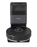 roborock Q7 Max Plus Saugroboter mit Wischfunktion Absaugstation, 4200 Pa, LIDAR-Navigation, Automatischem Entleeren,470 ml+2,5 L Staubbehälter, APP/Sprachsteuerung (Schwarz)