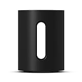 Sonos Sub Mini Kompakt-Subwoofer, beeindruckender Bass, ausgewogener Klang, Einstellbarer EQ, 2 Class-D-Verstärker, Trueplay - Schwarz.