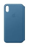 Apple Leder Folio (für iPhone XS Max) - Cape Cod Blau