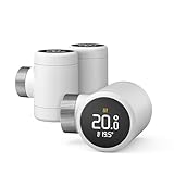 tado° Smartes Heizkörperthermostat X – Trio Pack, Heizungssteuerung per App und Smart Speaker (Alexa, Siri, Google Assistant), Energie sparen, DIY Installation, nicht kompatibel mit tado° V3+