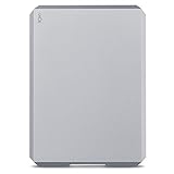 LaCie MOBILE DRIVE 4TB tragbare externe Festplatte, 2.5 Zoll, PC & Mac, space grey, inkl. 2 Jahre Rescue Service, Modellnr.: STHG4000402