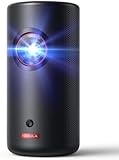 Nebula Anker Capsule 3 Laser 1080p, Smart, WLAN, Mini Beamer, Black, Portable Beamer, Dolby Digital, Laser Projektor, Autofokus, 120-Zoll Bild, 2,5 Stunden Wiedergabe