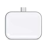 SATECHI USB-C Wireless Charging Dock – Kompatibel mit Apple AirPods Pro & AirPods 3/2/1 mit Wireless Charging Case (Nicht im Lieferumfang enthalten)